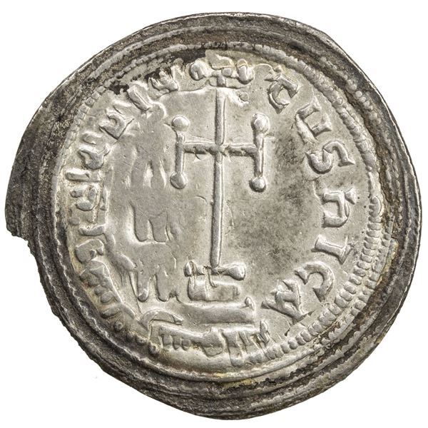 BYZANTINE EMPIRE: Constantine V Copronymus, 741-775, AR miliaresion (2.08g), Constantinople. VF-EF