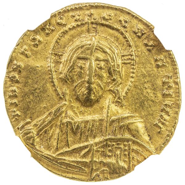 BYZANTINE EMPIRE: Constantine VII Porphyrogenitus, 913-959, AV solidus (4.54g), Constantinople. NGC