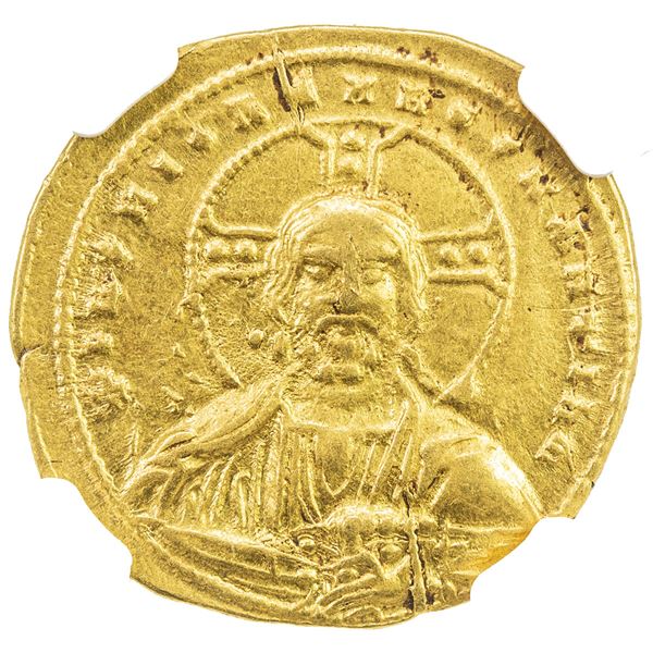 BYZANTINE EMPIRE: Basil II Bulgarochtonus, 976-1025, AV histamenon nomisma (4.20g), Constantinople.