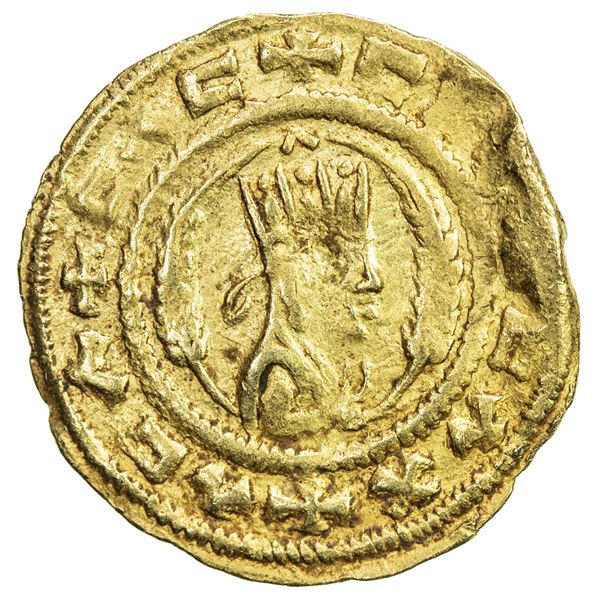 AXUM: Ebana, 5th century, AV unit (1.62g), M& J-71, VF