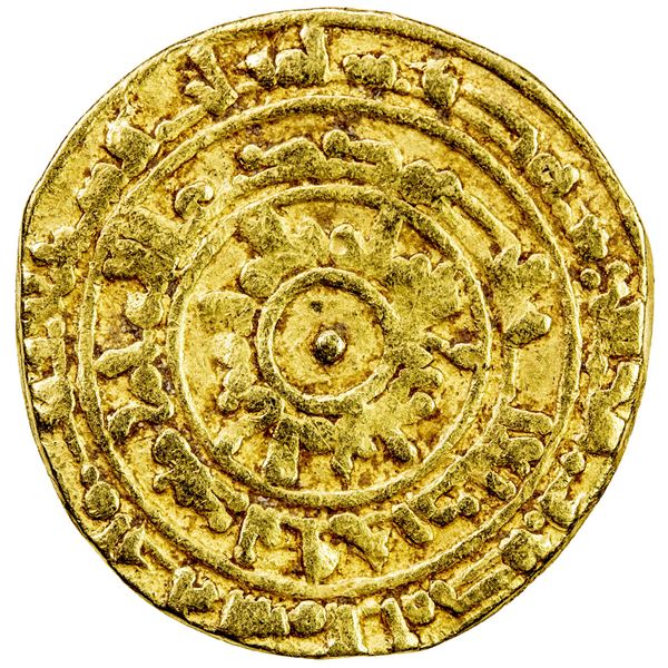 FATIMID: al-Mu'izz, 953-975, AV dinar (3.75g), Misr, AH363. F
