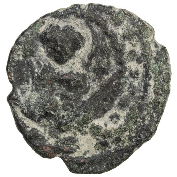 SALDUQIDS: Diya' al-Din Ghazi, 1116-1132, AE fals (2.09g), NM, ND. F