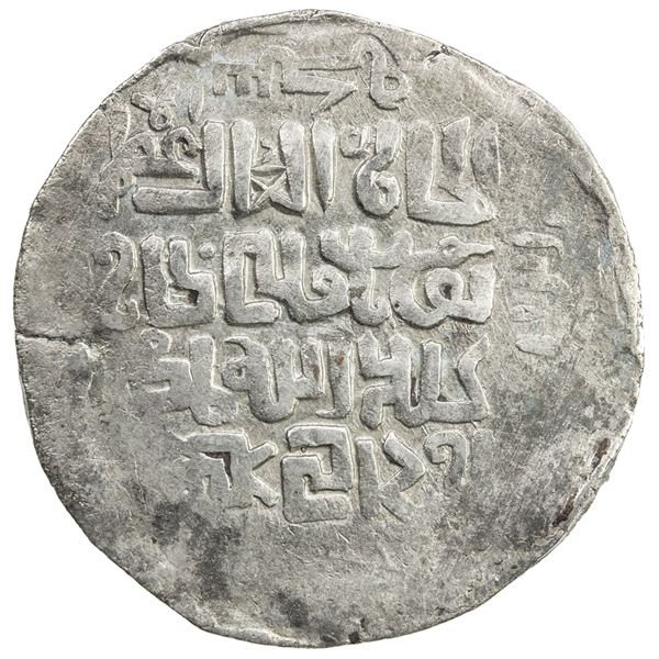 CHAGHATAYID KHANS: Buyan Quli Khan, 1348-1359, AR dinar (5.98g), Otrar, AH(752). VF