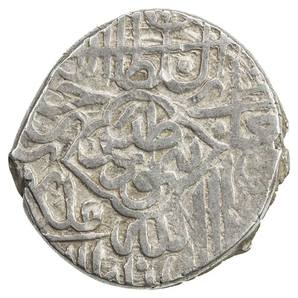 TIMURID: Sultan Husayn, 1469-1506, AR tanka (4.84g), Tabas, ND. VF