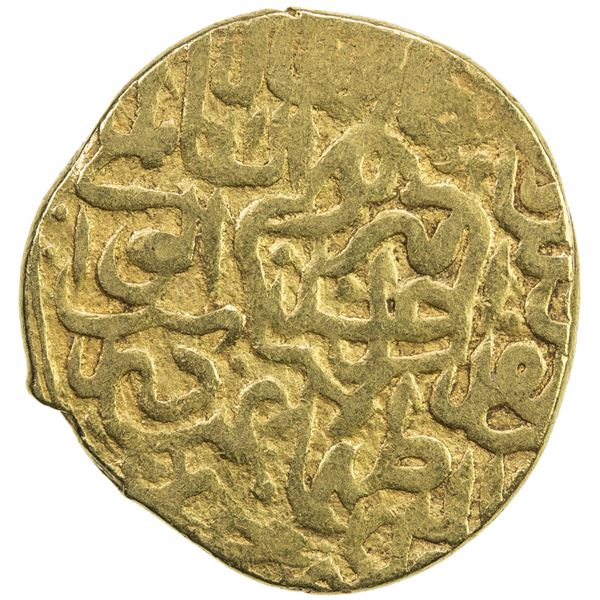 SAFAVID: Tahmasp I, 1524-1576, AV mithqal (4.66g), Tabriz, AH930. VF
