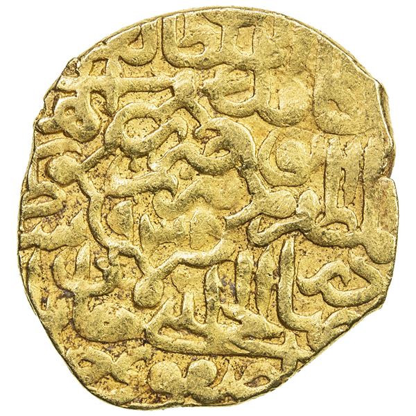 SAFAVID: Tahmasp I, 1524-1576, AV heavy ashrafi (3.87g), Tabriz, AH938. VF