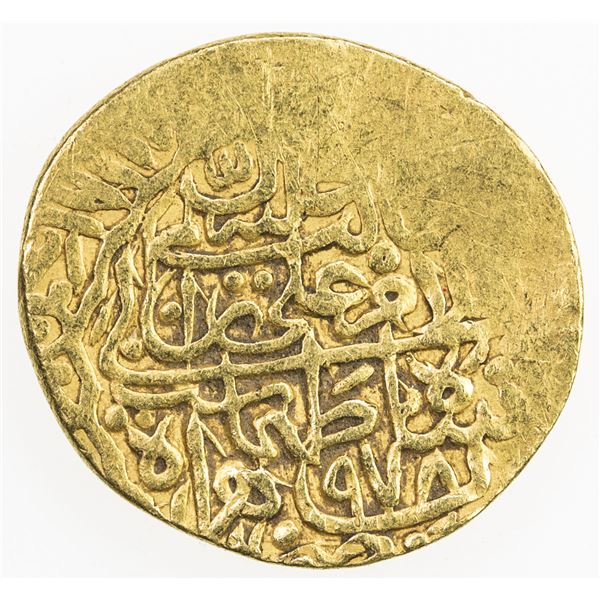 SAFAVID: Tahmasp I, 1524-1576, AV 1/2 mithqal (2.30g), Herat, AH978. VF