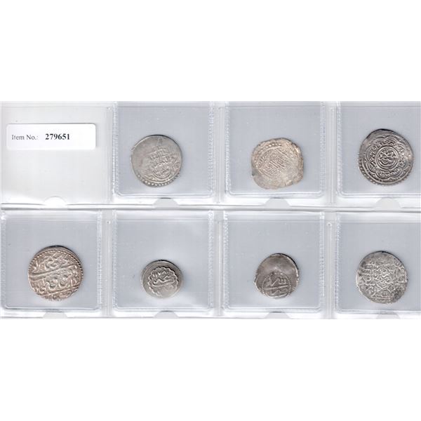 MEDIEVAL ISLAMIC: LOT of 7 better coins