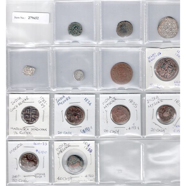 MEDIEVAL ISLAMIC: LOT of 13 coins