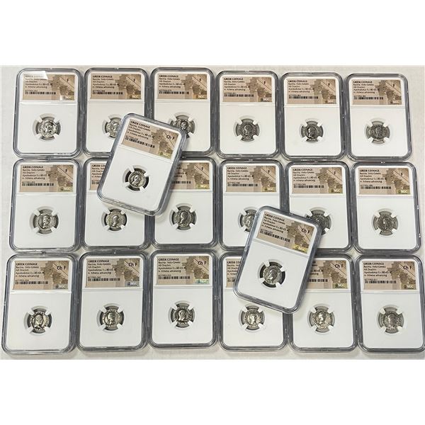 INDO-GREEK: Apollodotus II, ca. 80-65 BC