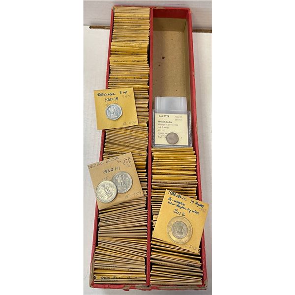 INDIA: LOT of 290 coins