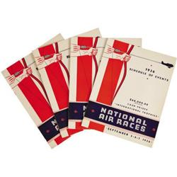 1936 Los Angeles National Air Races Programs