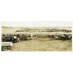 Nine Panoramic Views of 1930s Air Races