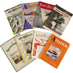 Group of Aviation Magazines Circa 1929-1937
