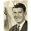 Image 1 : Walter Schirra Signed B&W Photograph, 8" x 10"
