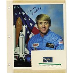 Lot of Nine Astronaut & Aviator Signature