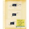 Image 1 : Lot of Twelve Astronaut Signatures