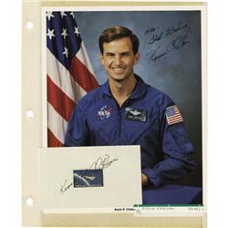 Lot of Nine Astronaut and Test Pilot Signatures