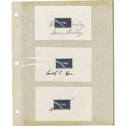 Lot of Ten Astronaut Signatures