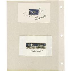 Lot of Nine Astronaut and Author Signatures