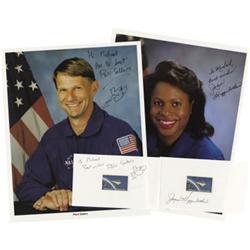Lot of Eight Astronaut Signatures