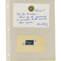 Lot of Nine Astronaut Signatures