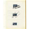 Image 1 : Lot of Eight Astronaut Signatures