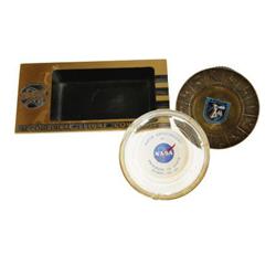 Three NASA Souvenir Ash Trays
