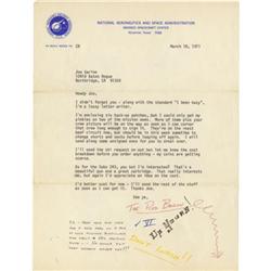 Humorous 1971 NASA Red Baron Signed Letter