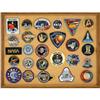 Image 1 : Framed 27 NASA and Space Exploration Patches