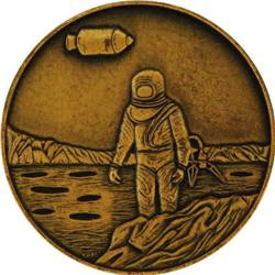 Apollo 11 Bronze Medallion
