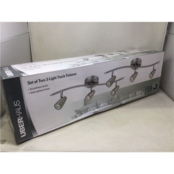 UberHaus-Set of Two 3-Light Track Fixtures