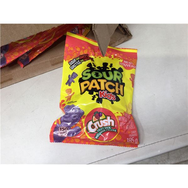 Case of Sour Patch Kids Crush Fruit Mix Candy (12 x 185g)