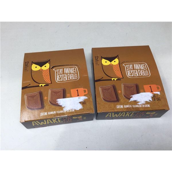 Caramel Stay Awake Caffeine Squares (2 x 33g)