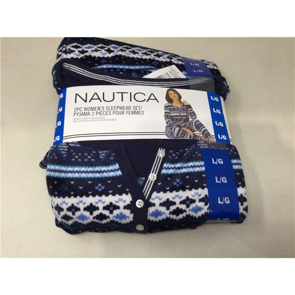 Nautica 2pc Women's Sleepwear Set (L)