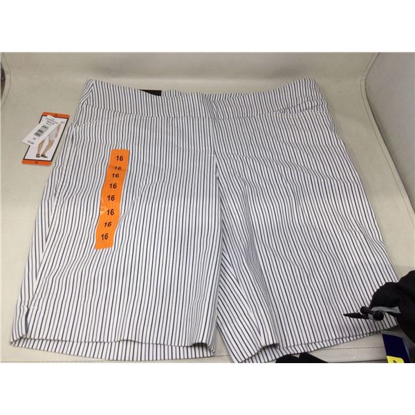 Hilary Radley Striped Shorts (16)