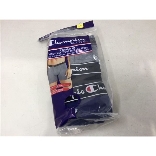 Champion Elite Boxer Briefs 3pk (S)