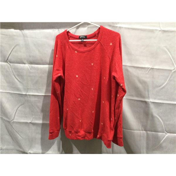 Buffalo Heart Print Sweater (M)