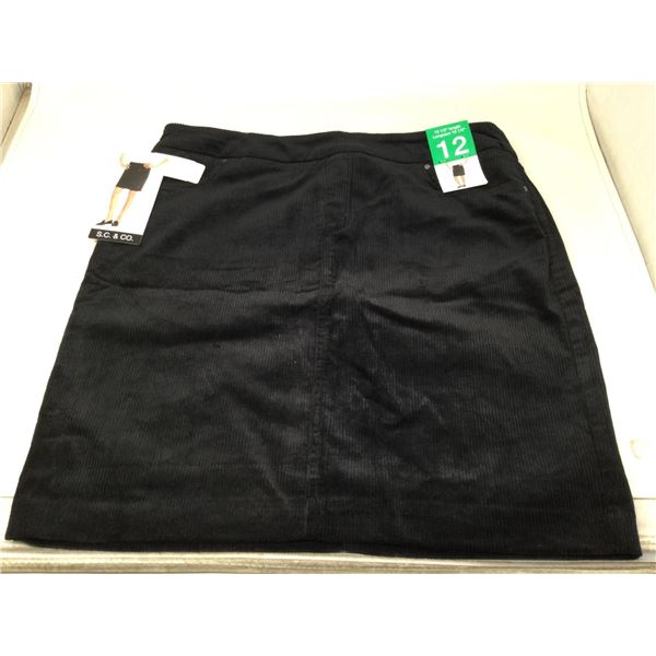 S.C & Co. Corduroy Skirt (19.5 in Length) size 12