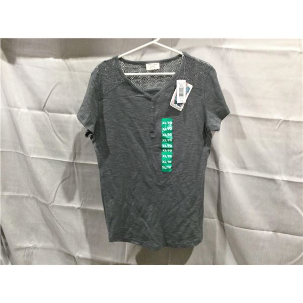 Bleu Gray Ladies Top (XL)