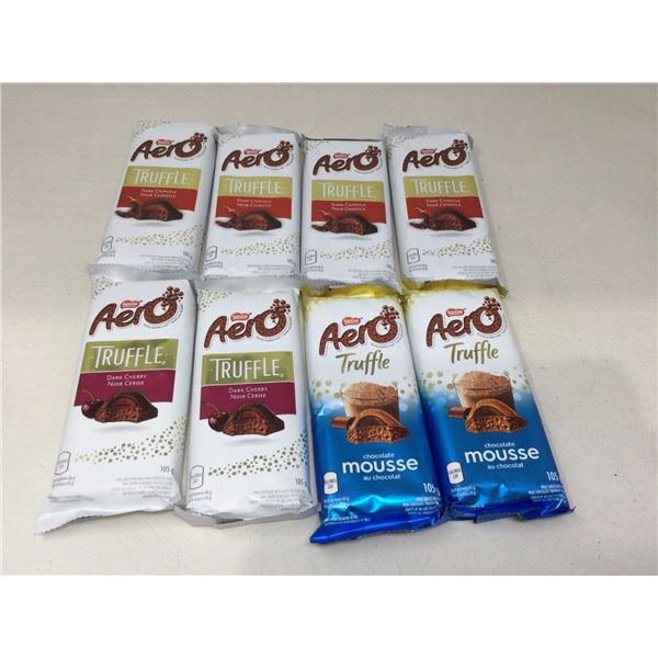 Lot of Assorted Aero Chocolate Bars
