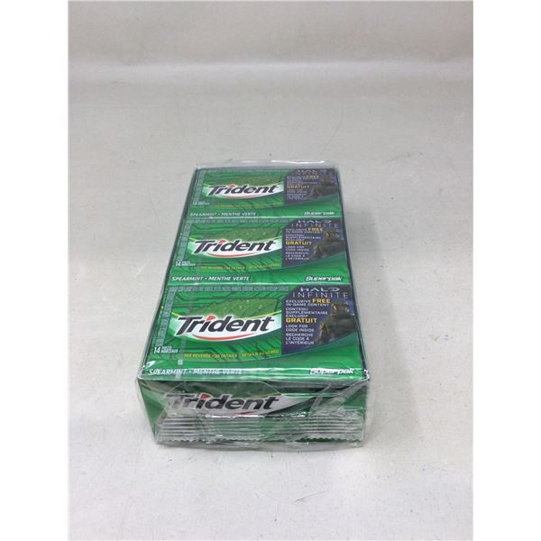 Trident Spearmint Gum (12 x 14)