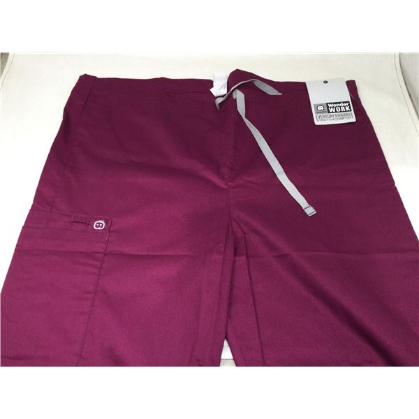 WonderWink Scrub Pants (M) Drawstring waist