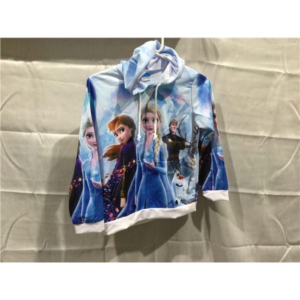 Graphic Frozen Hoodie- size 130