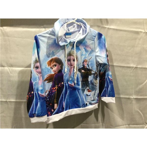 Graphic Frozen Hoodie- size 140