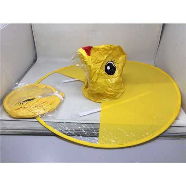 Duck Rain Hat/Suit Covers (2x Medium)