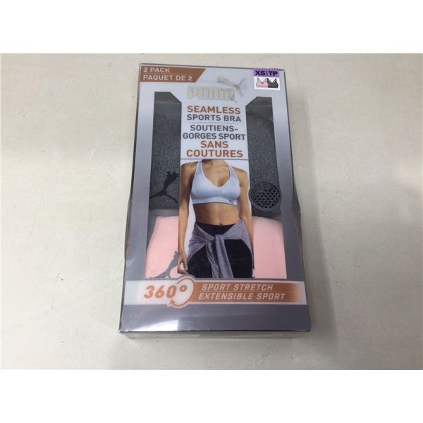 Puma Seamless Sports Bra 2pk (XS)