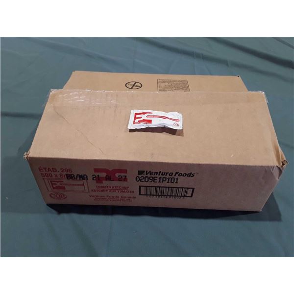 Tomato Ketchup Packages (500x)