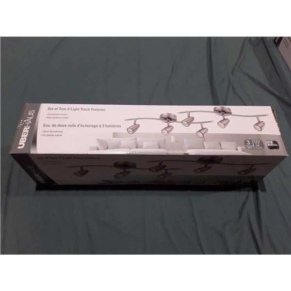 UberHaus Set of Two 3-Light Track Fixtures