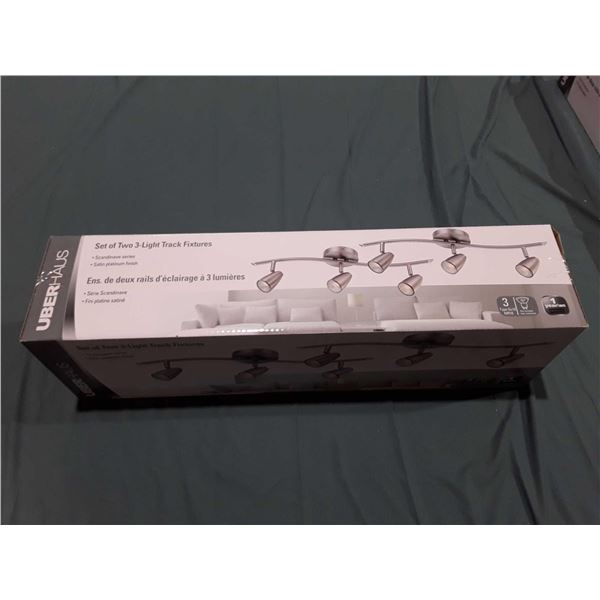 UberHaus Set of Two 3-Light Track Fixtures